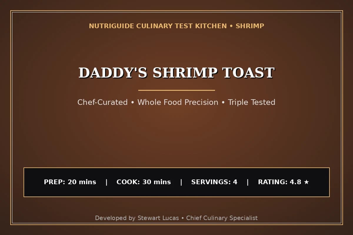 Daddy'S Shrimp Toast
