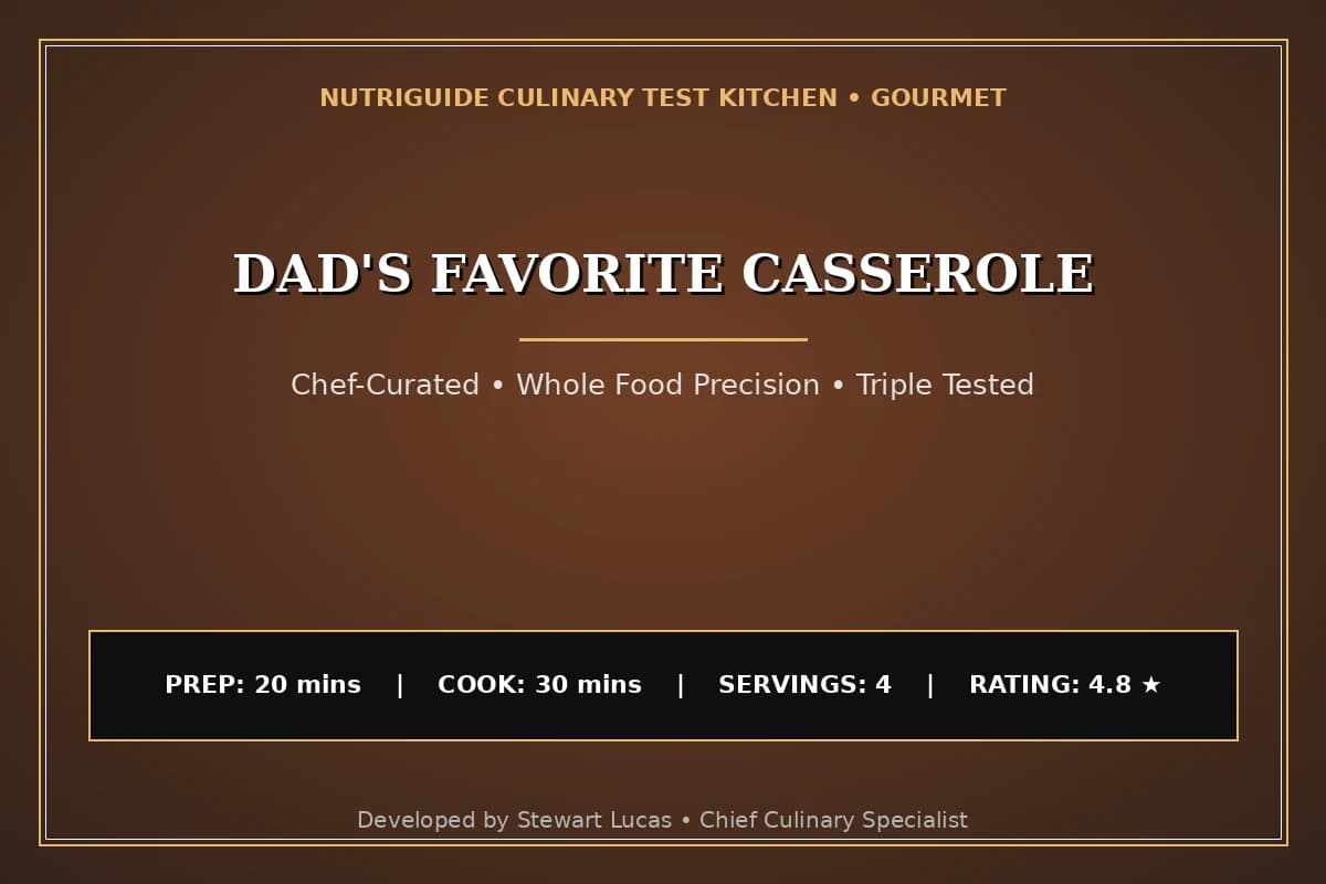 Dad'S Favorite Casserole