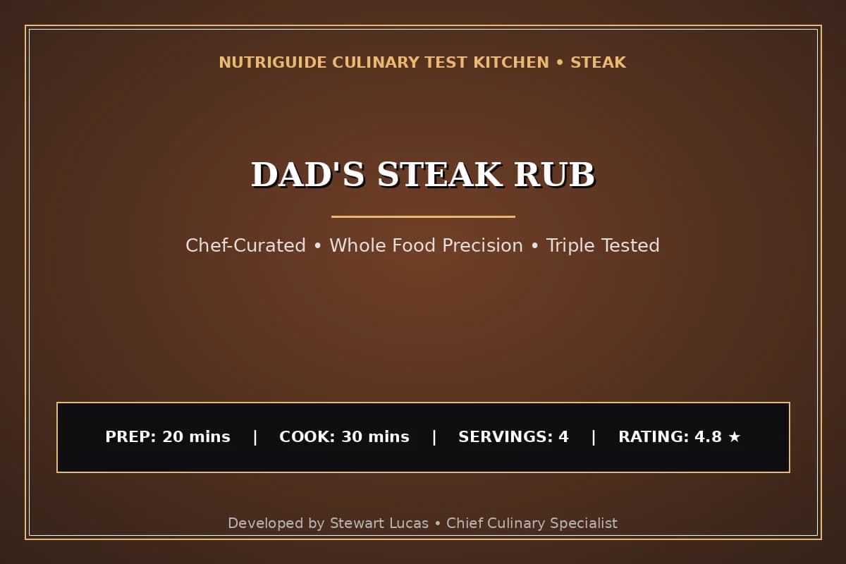 Dad'S Steak Rub