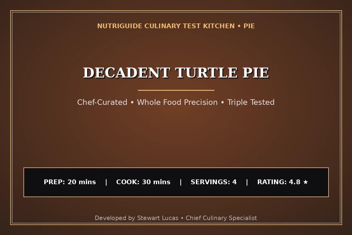 Decadent Turtle Pie