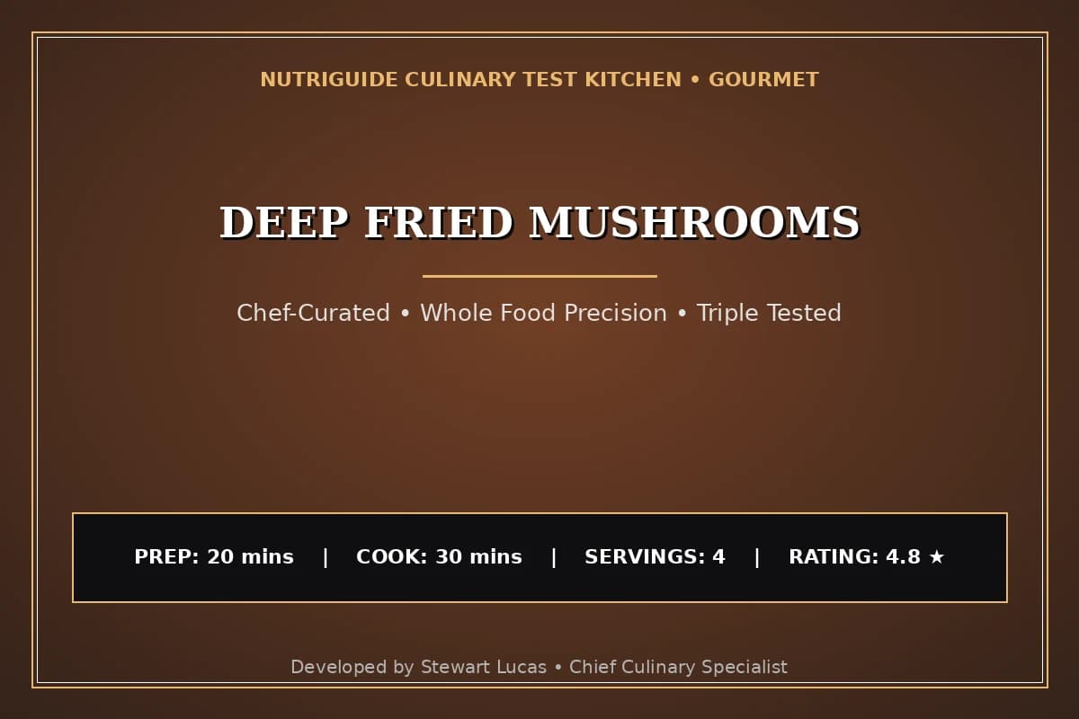 Deep Fried Mushrooms