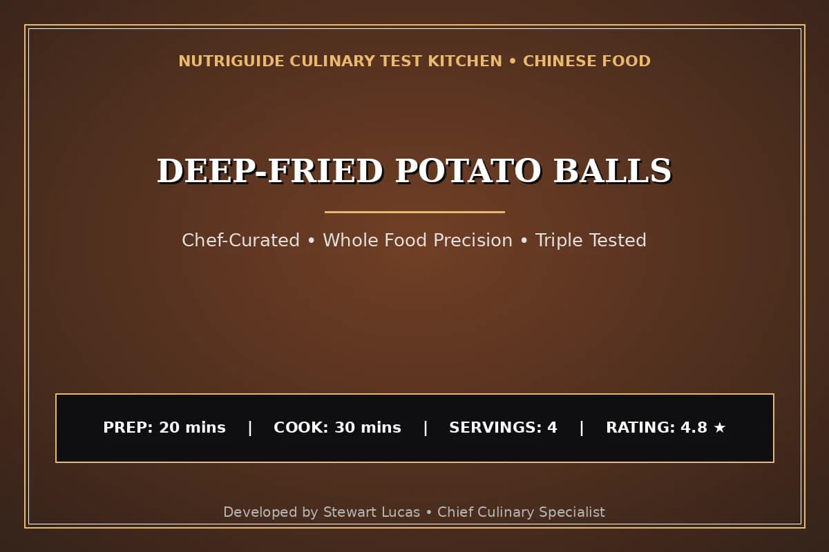 Deep-Fried Potato Balls