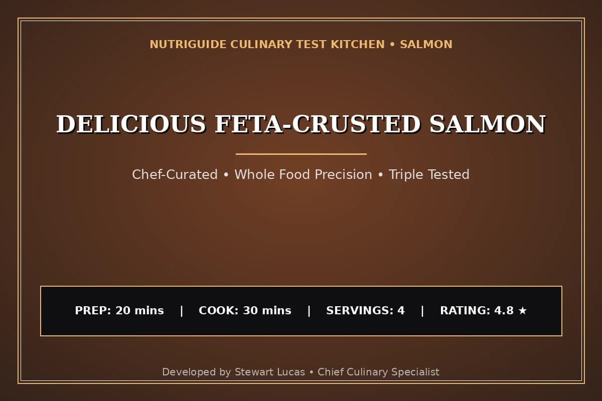 Delicious Feta-Crusted Salmon