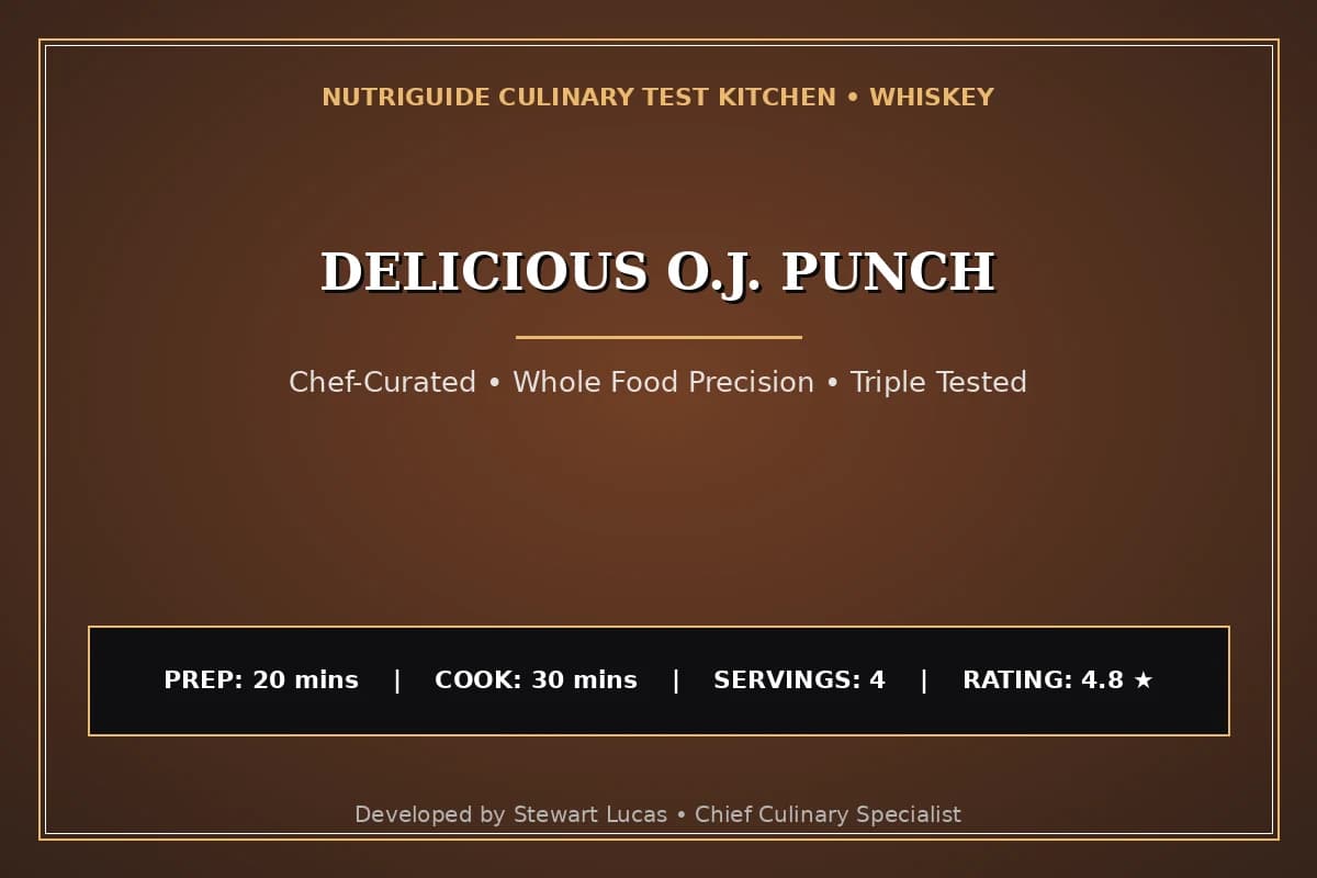 Delicious O.J. Punch