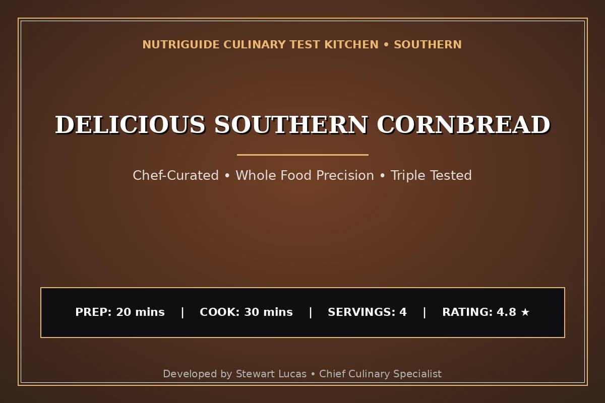 Delicious Southern Cornbread