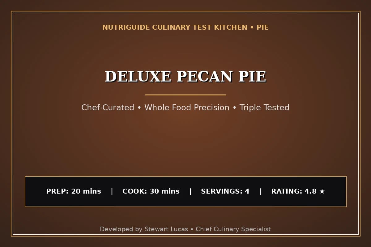 Deluxe Pecan Pie