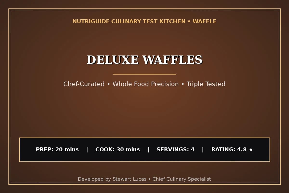 Deluxe Waffles