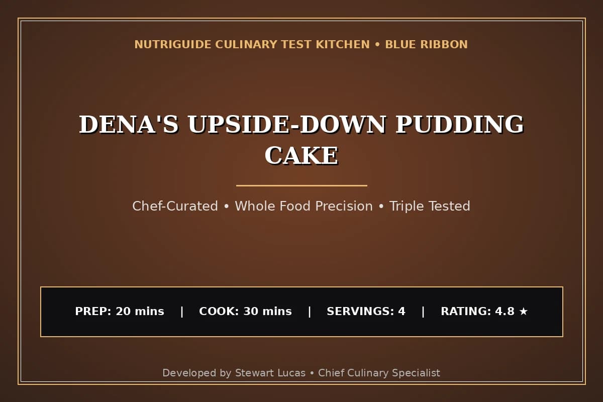 Dena'S Upside-Down Pudding Cake