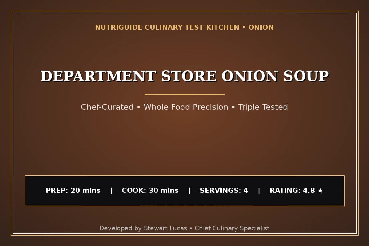 Department Store Onion Soup