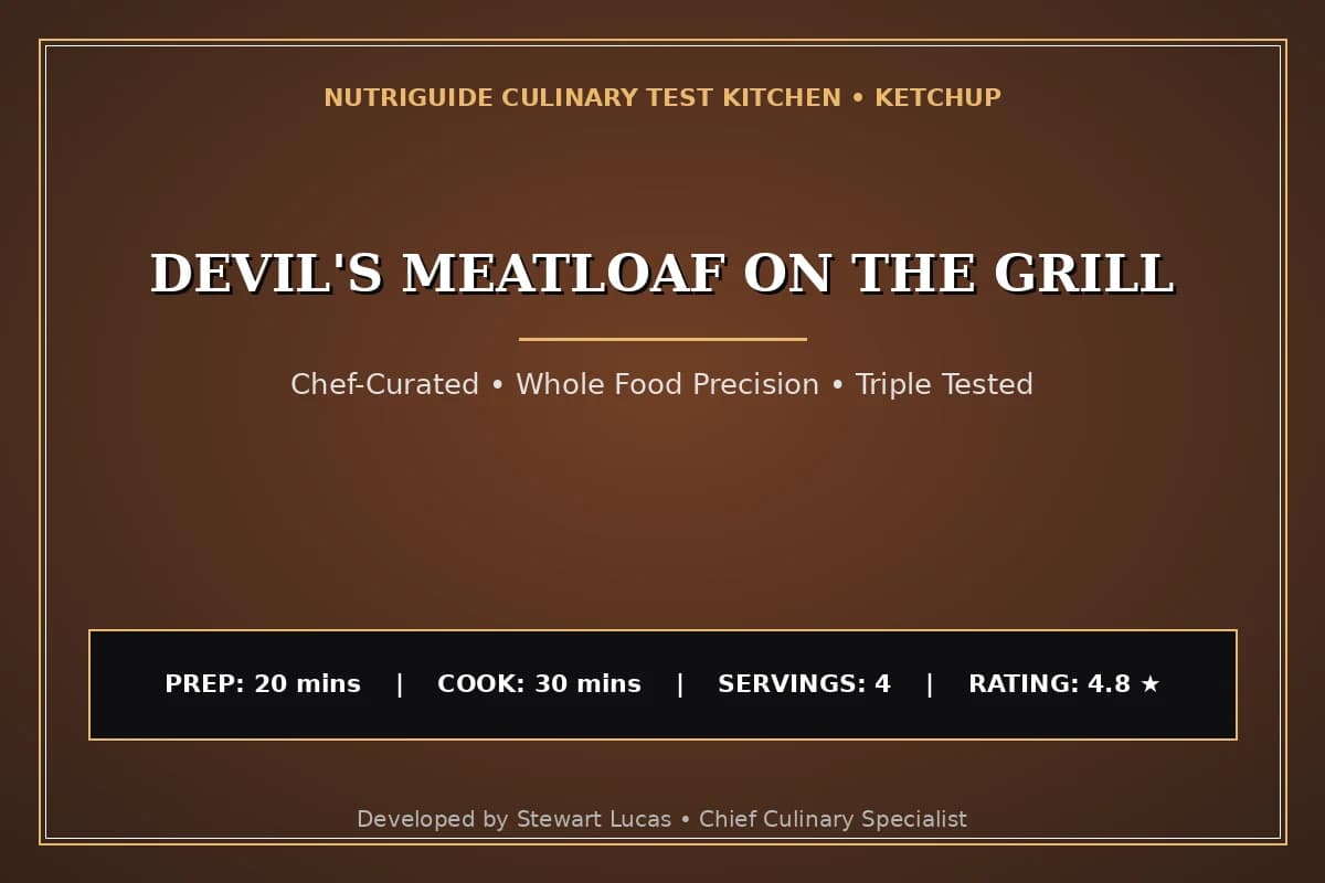 Devil'S Meatloaf On The Grill
