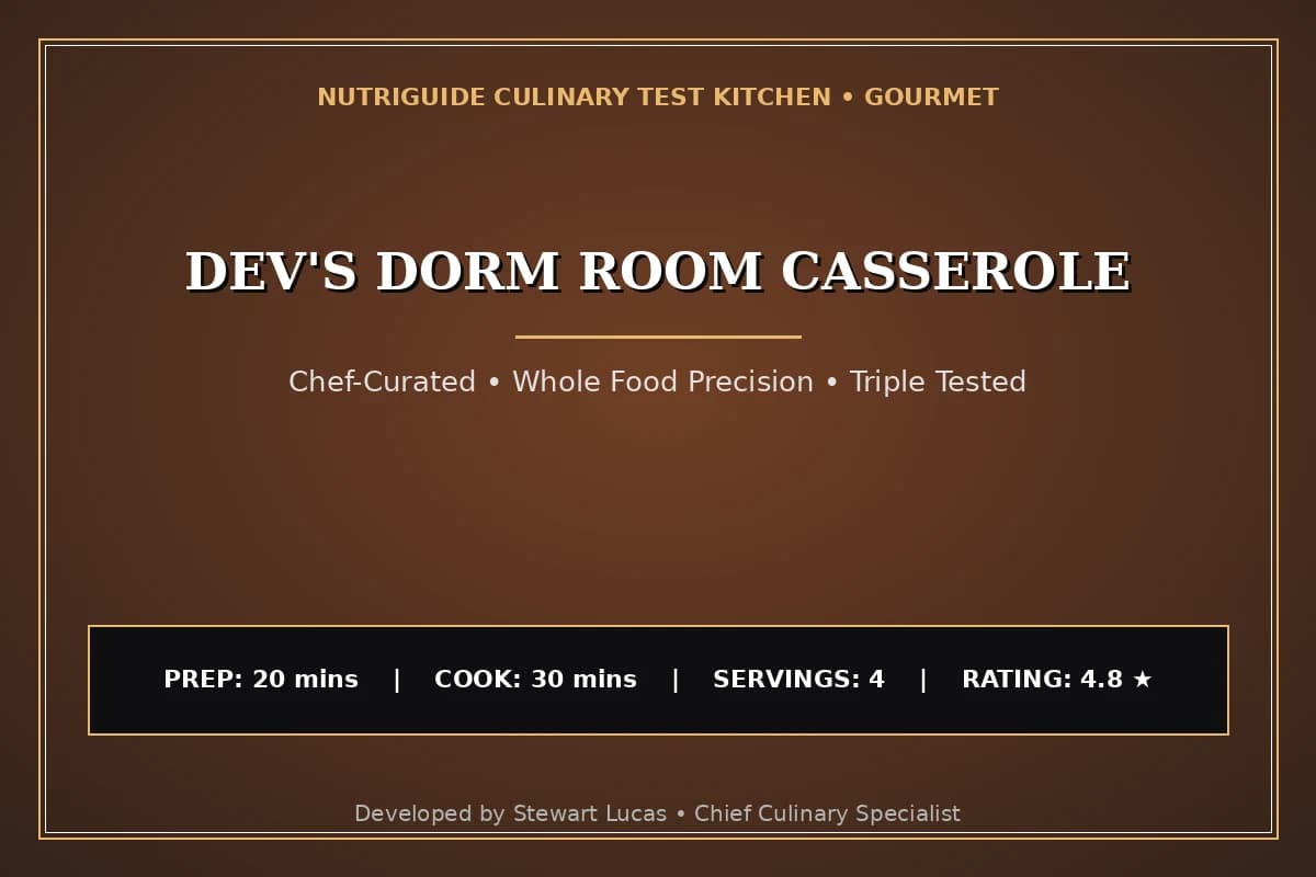 Dev'S Dorm Room Casserole