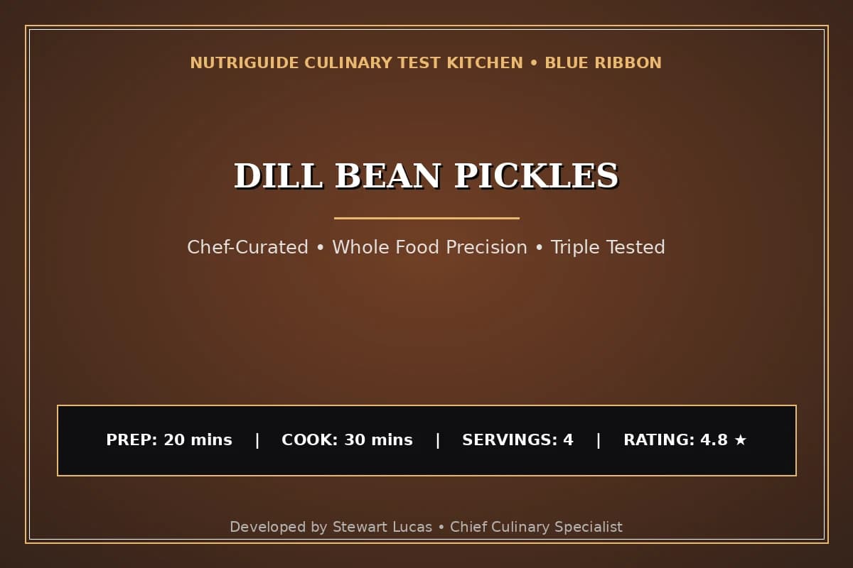 Dill Bean Pickles