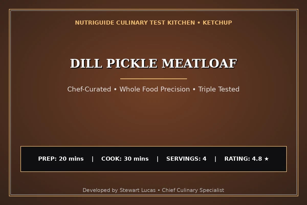Dill Pickle Meatloaf