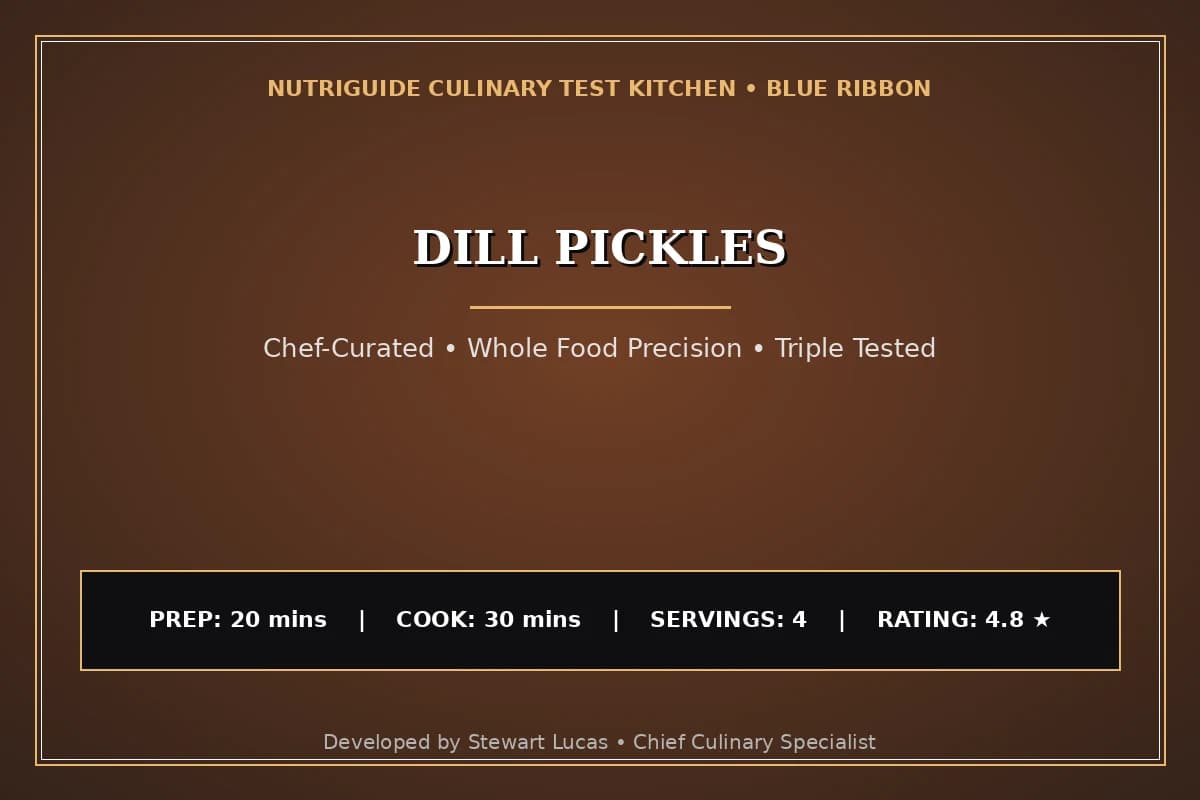 Dill Pickles