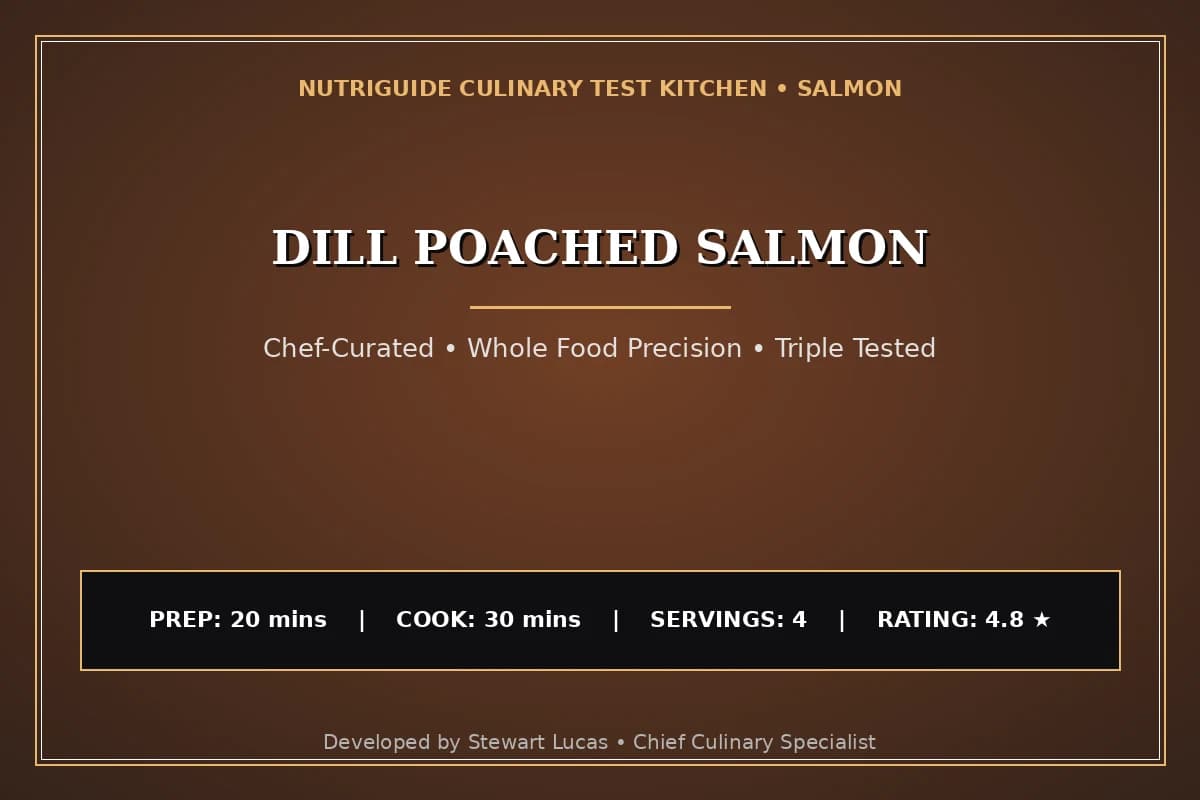 Dill Poached Salmon