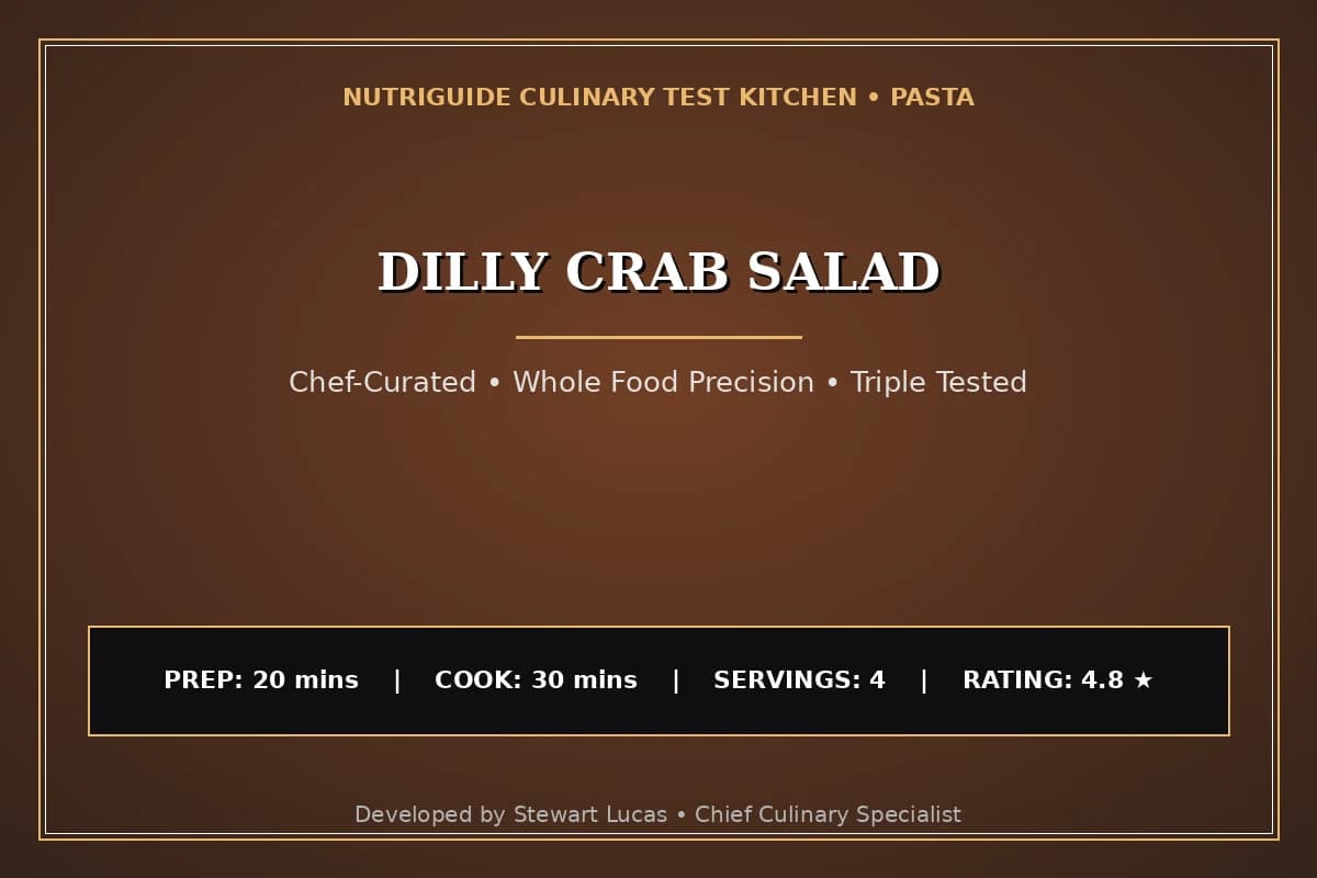 Dilly Crab Salad
