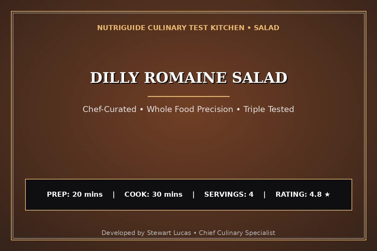 Dilly Romaine Salad