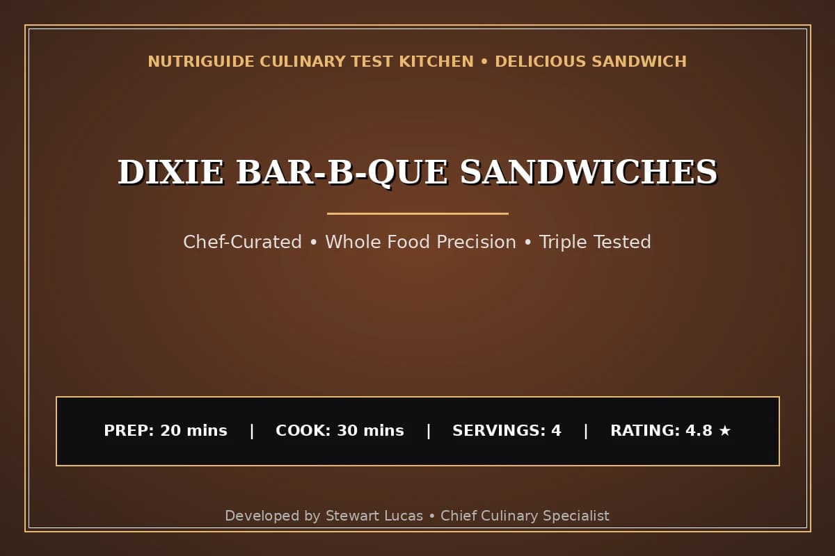 Dixie Bar-B-Que Sandwiches
