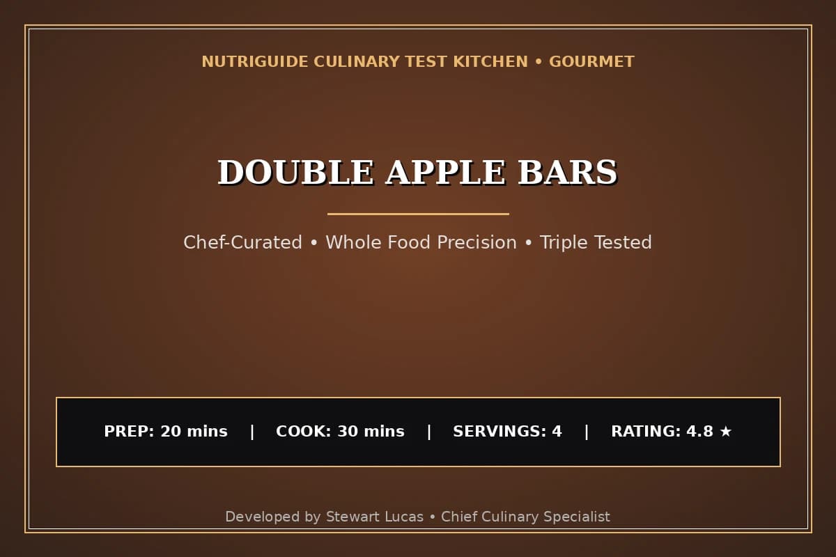 Double Apple Bars
