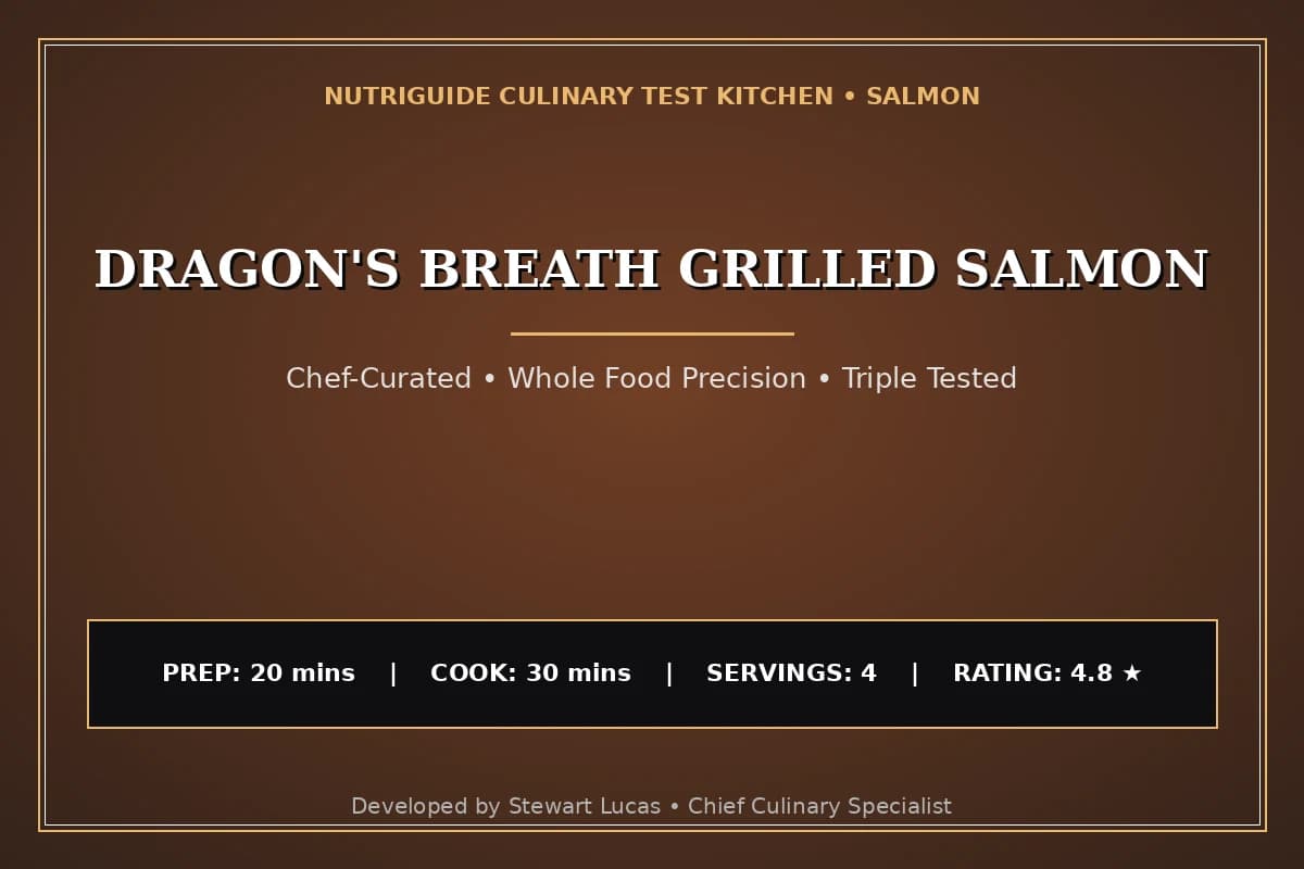 Dragon'S Breath Grilled Salmon