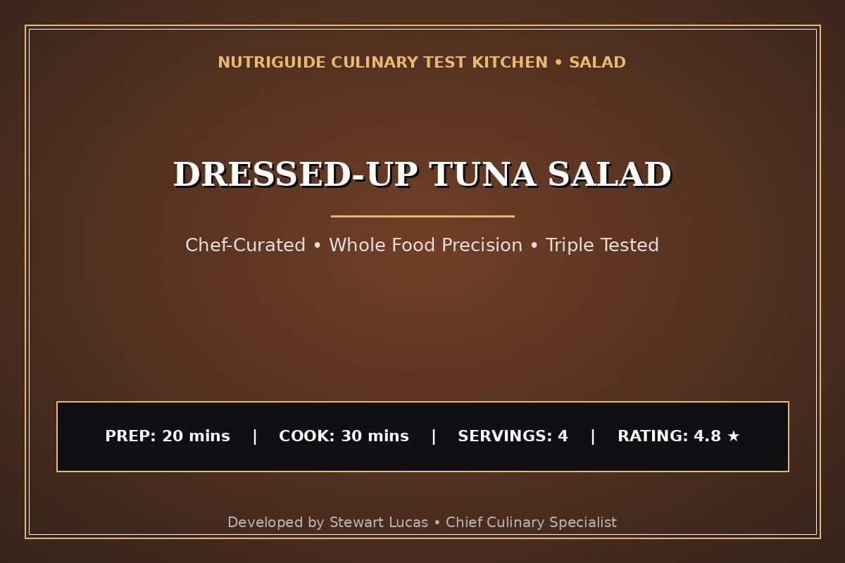 Dressed-Up Tuna Salad
