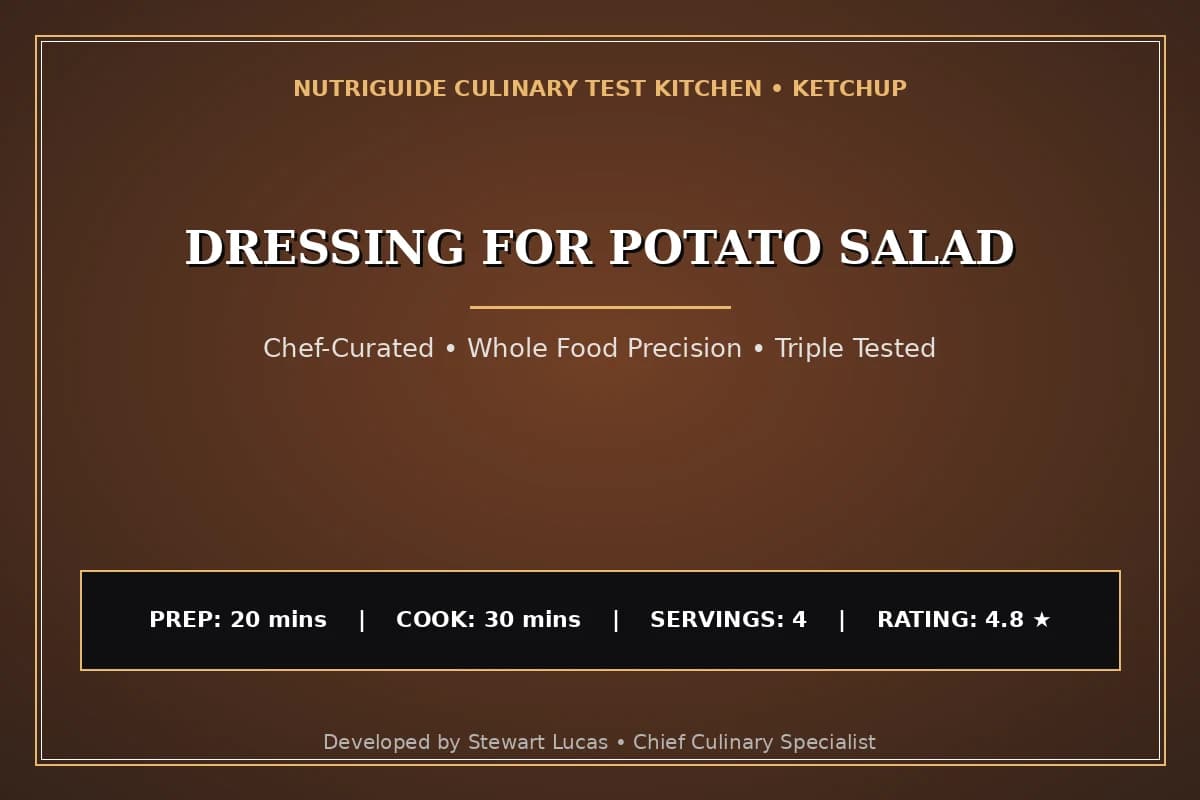 Dressing For Potato Salad