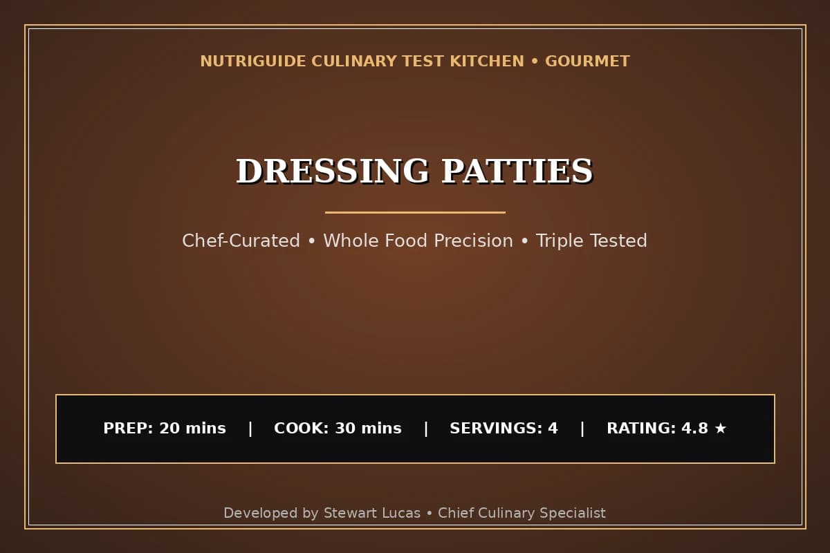 Dressing Patties