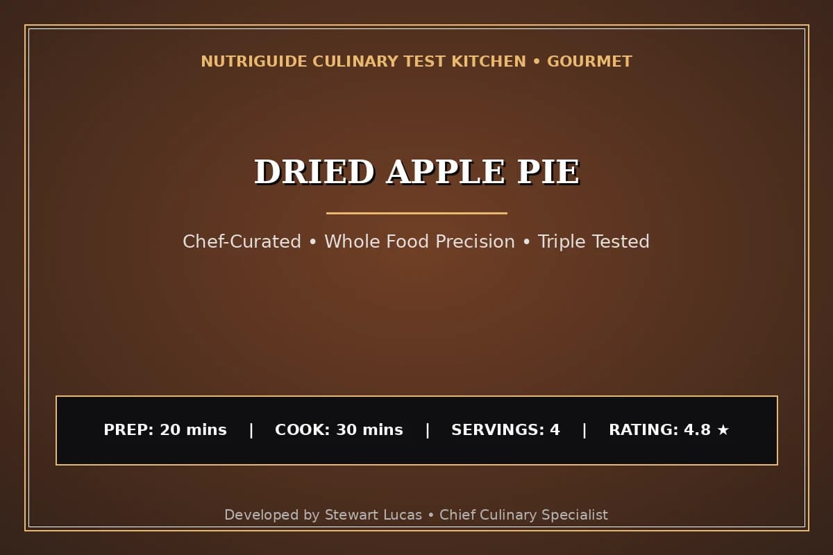 Dried Apple Pie