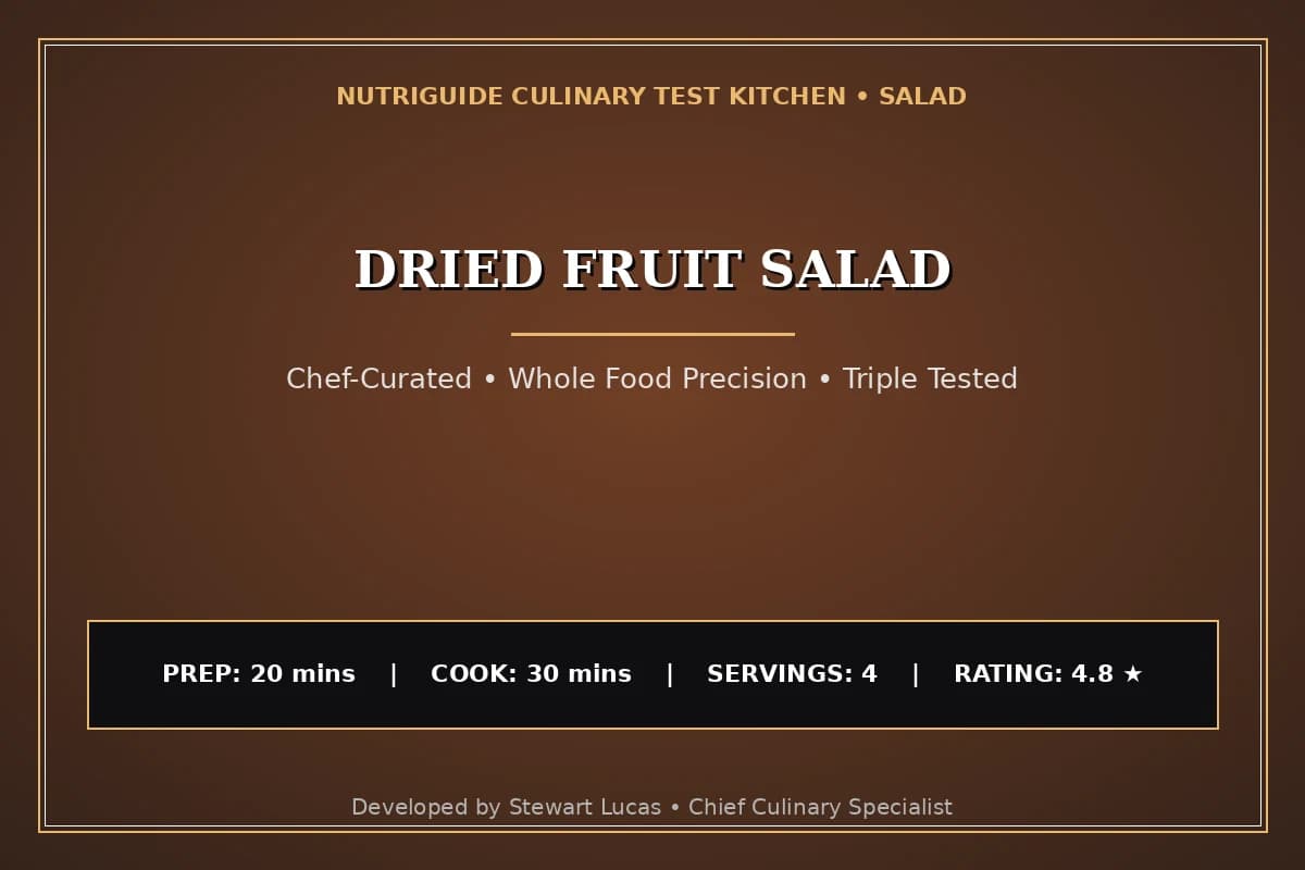 Dried Fruit Salad