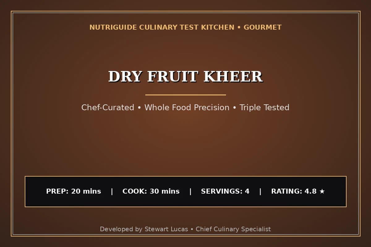 Dry Fruit Kheer