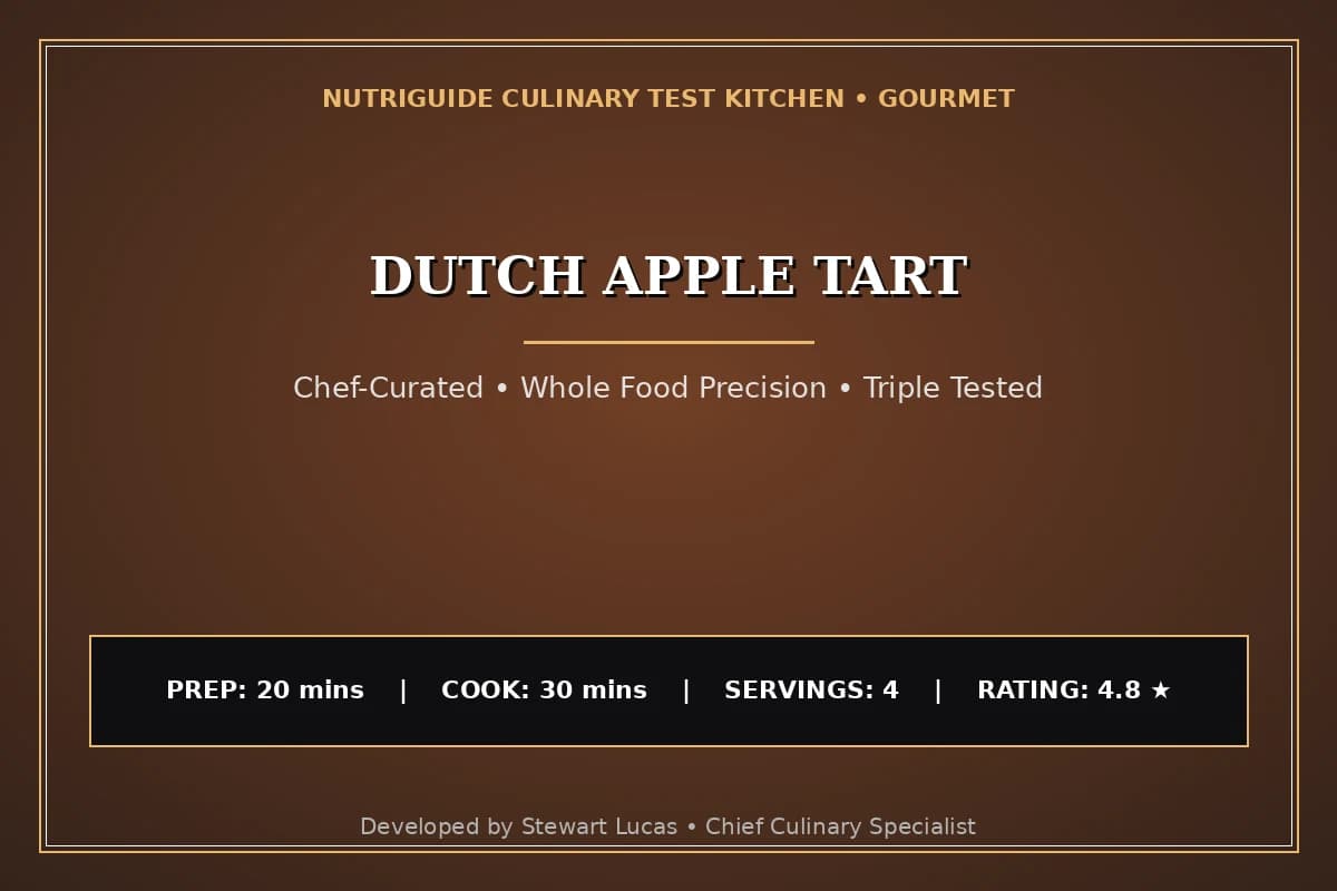 Dutch Apple Tart