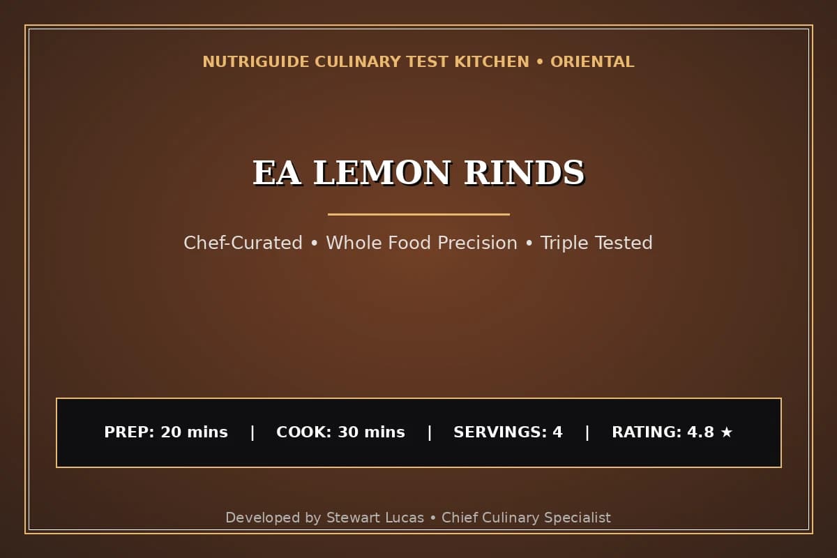Ea Lemon Rinds