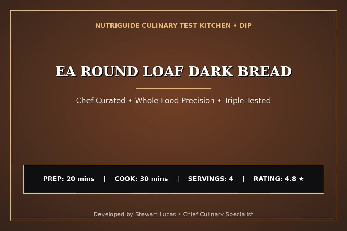 Ea Round Loaf Dark Bread