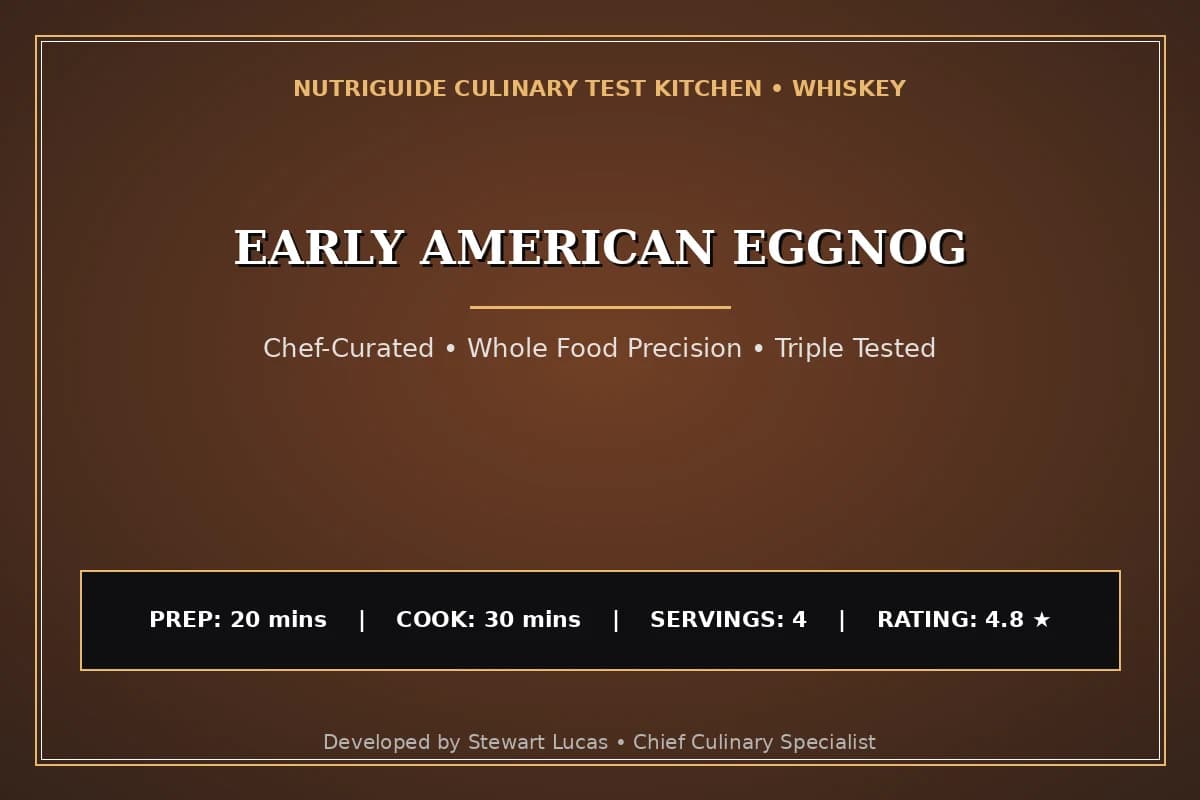 Early American Eggnog