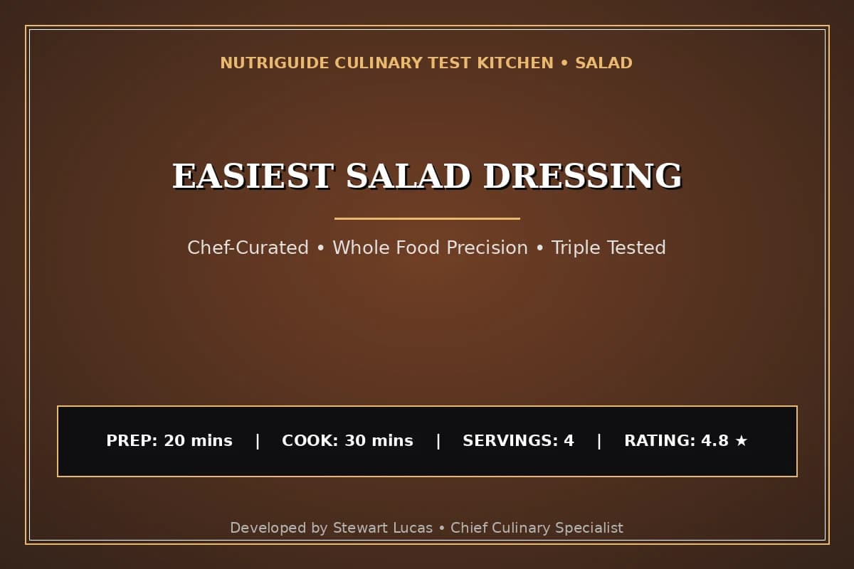 Easiest Salad Dressing