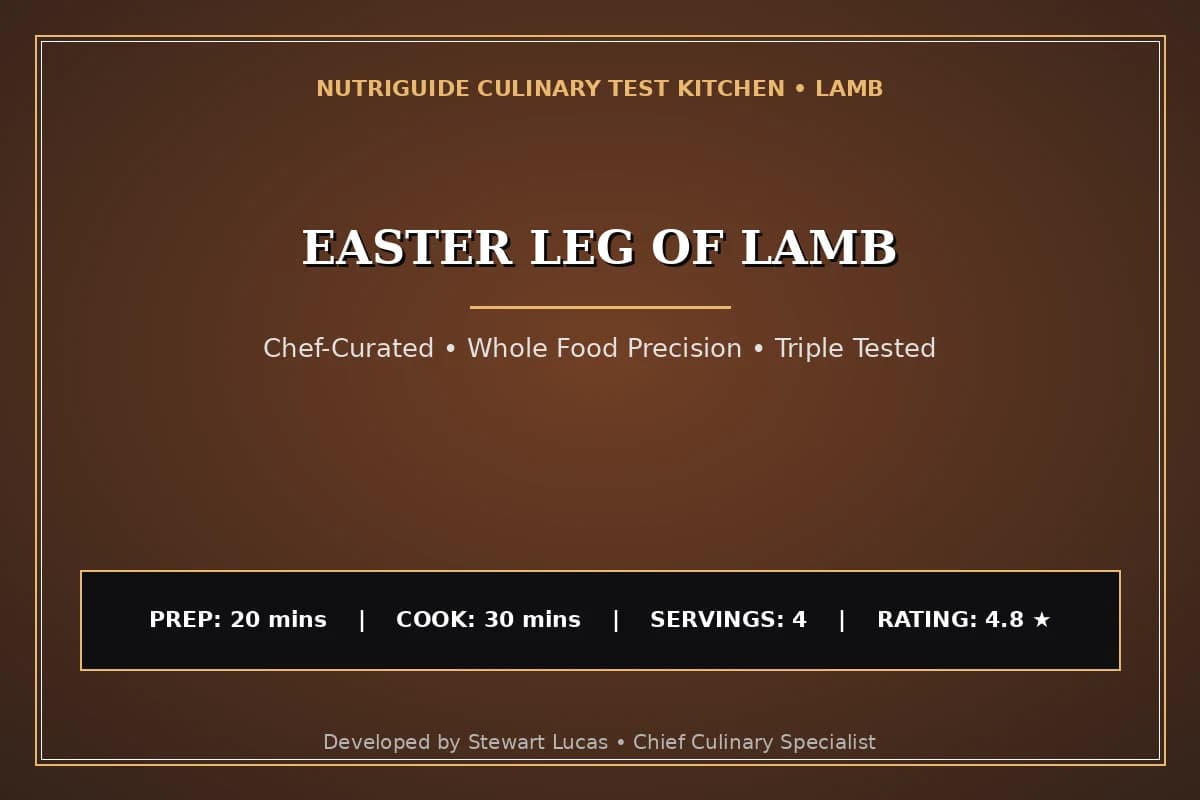 Easter Leg Of Lamb