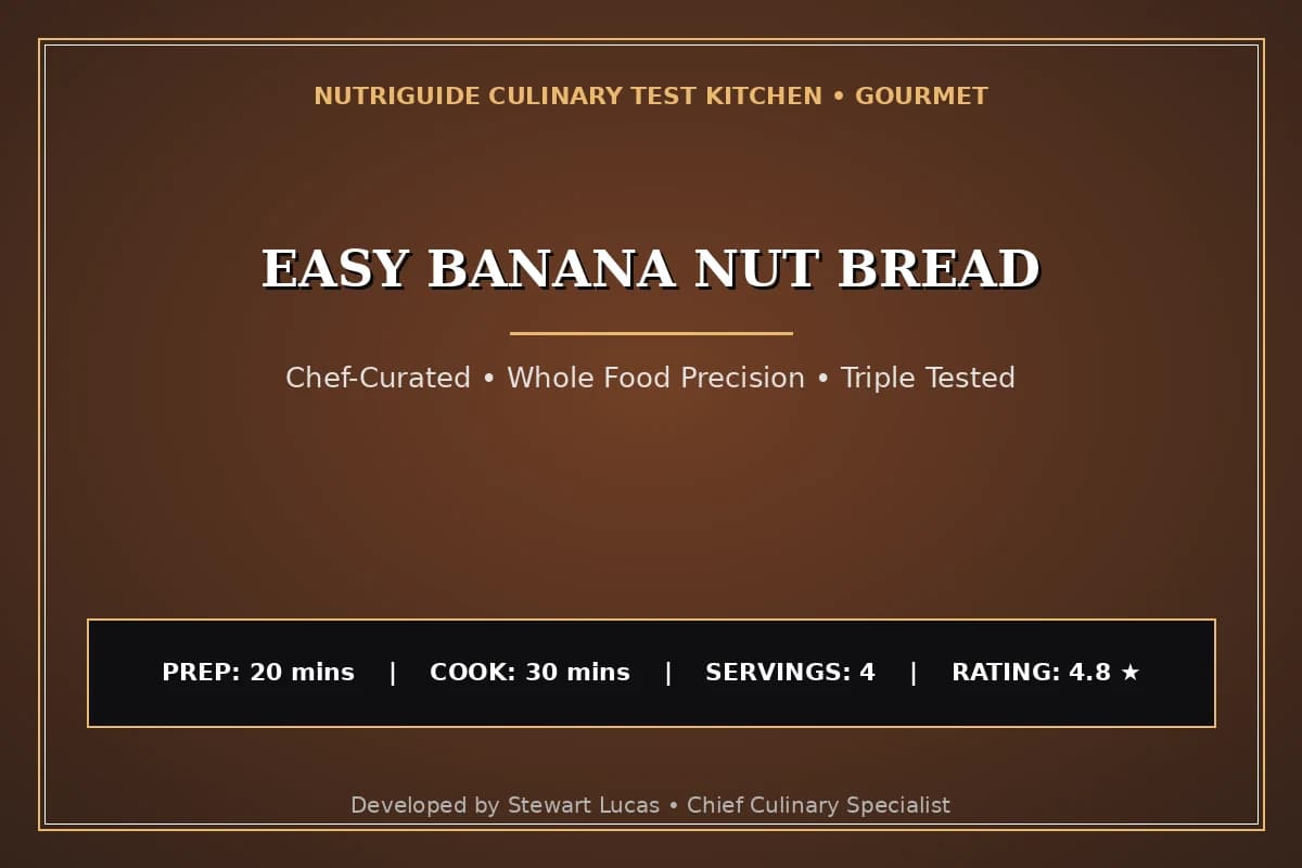 Easy Banana Nut Bread