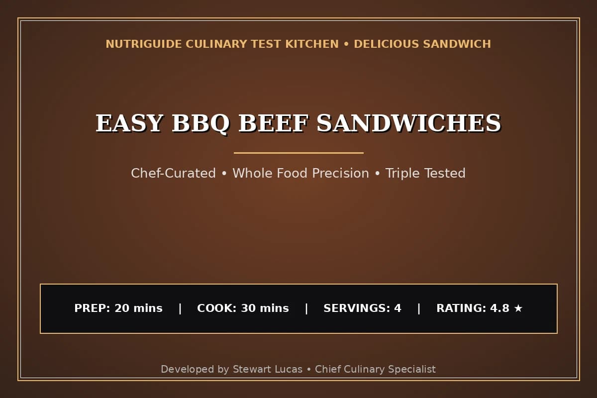 Easy Bbq Beef Sandwiches
