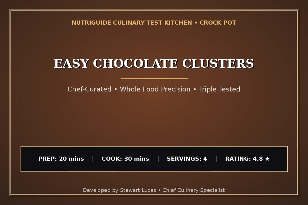 Easy Chocolate Clusters