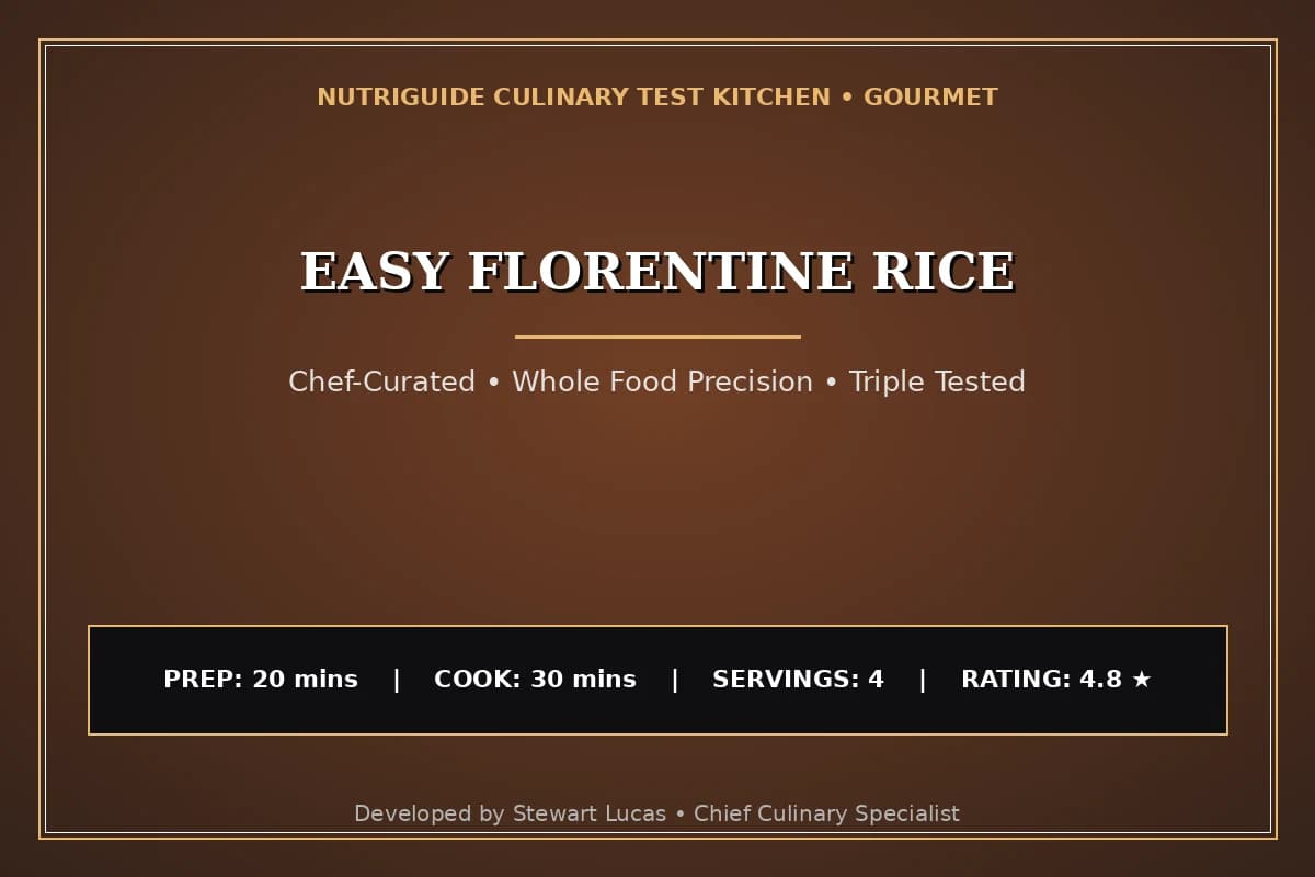 Easy Florentine Rice
