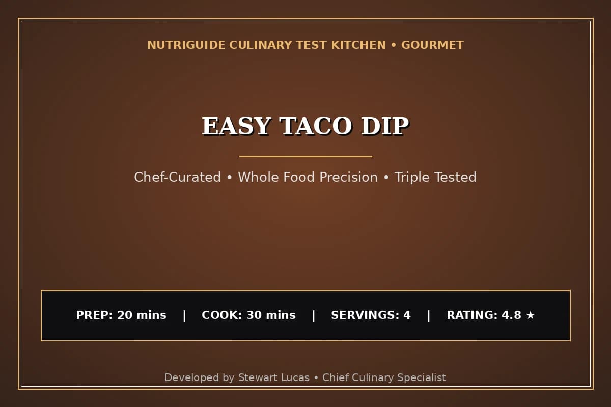 Easy Taco Dip