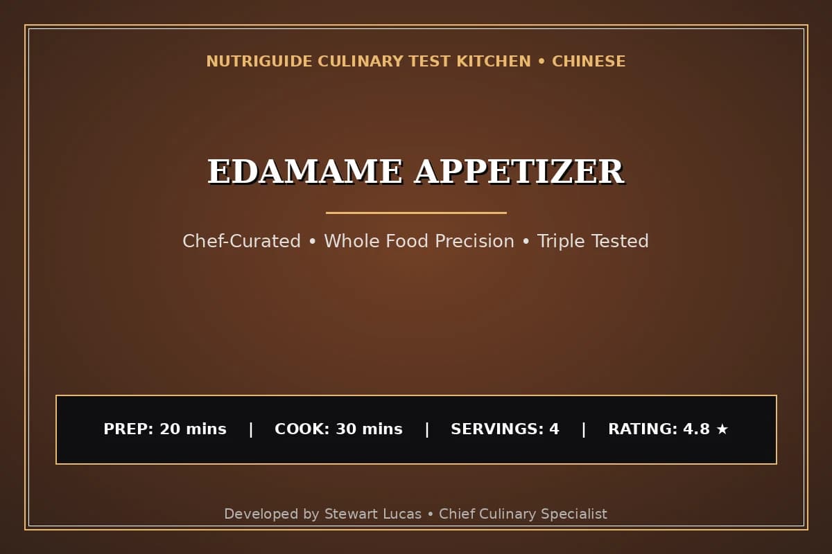 Edamame Appetizer