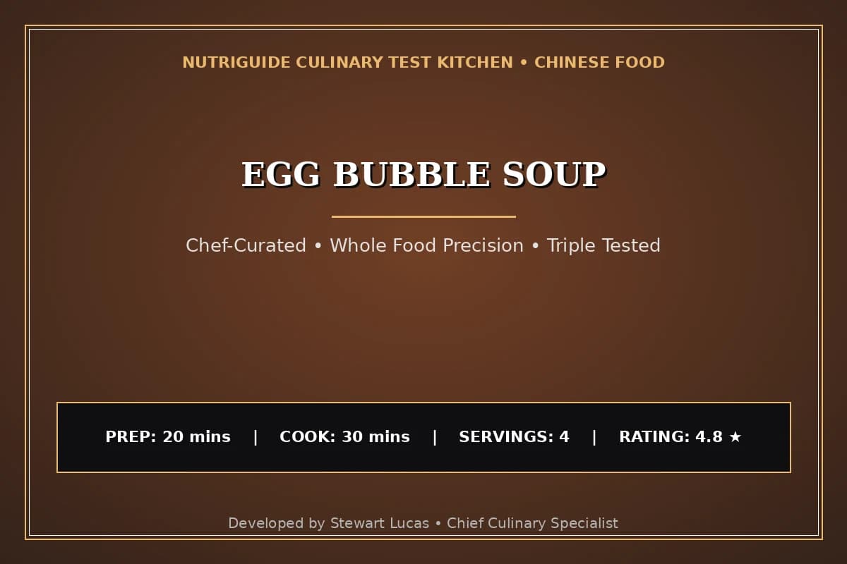 Egg Bubble Soup