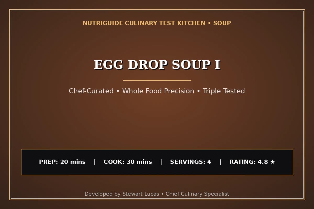 Egg Drop Soup I