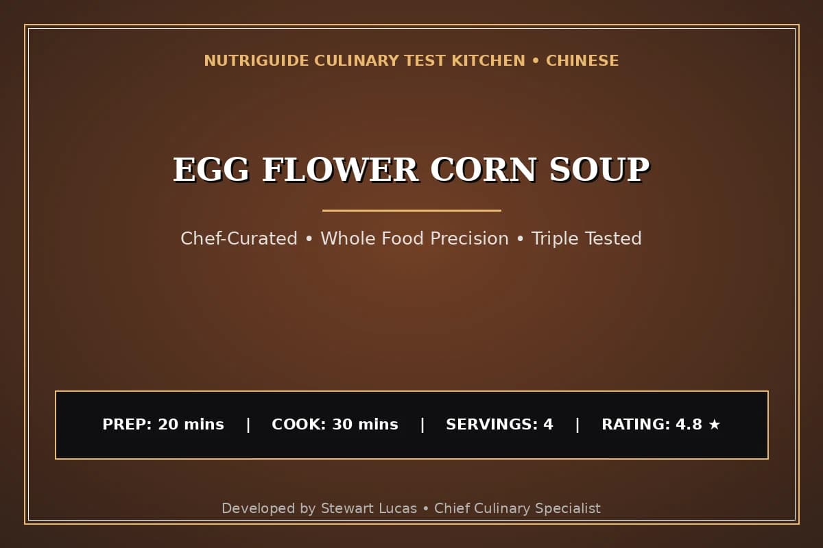 Egg Flower Corn Soup