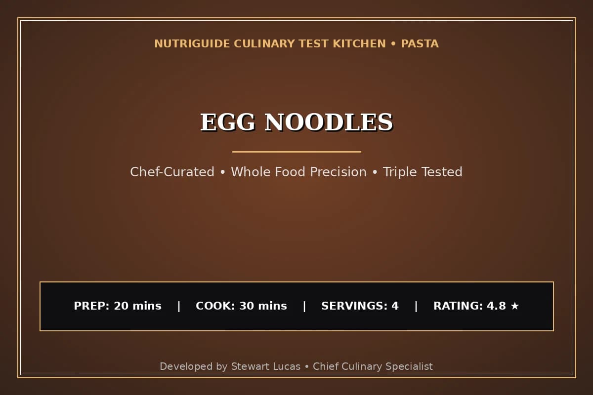 Egg Noodles