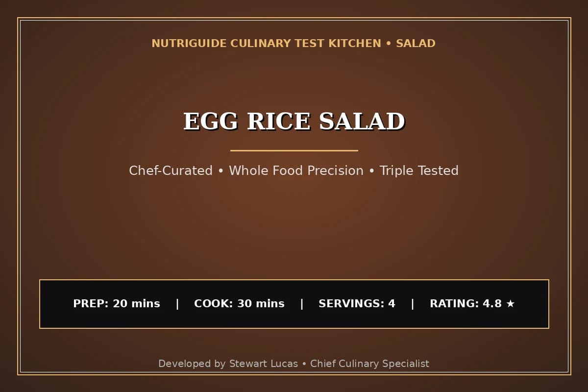Egg Rice Salad