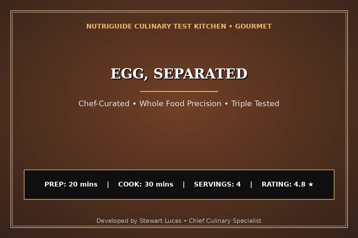 Egg, Separated