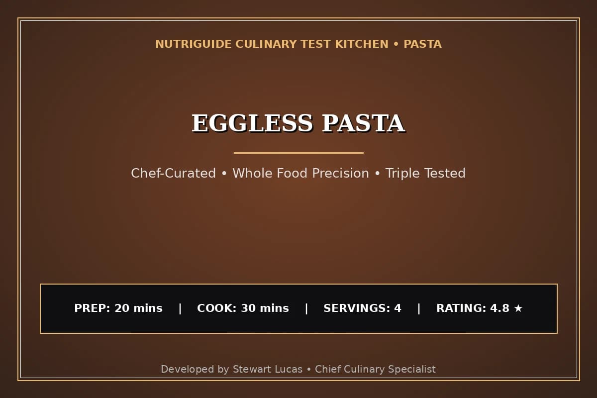 Eggless Pasta
