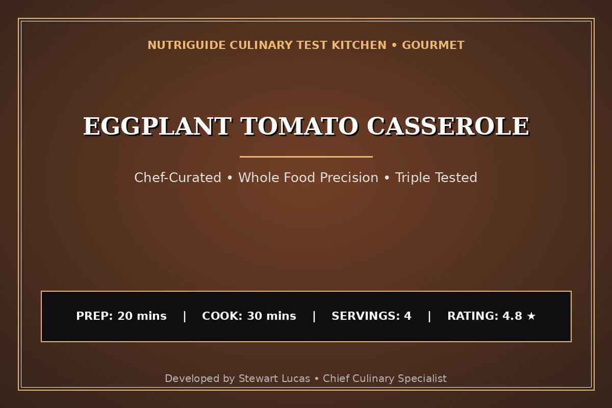 Eggplant Tomato Casserole